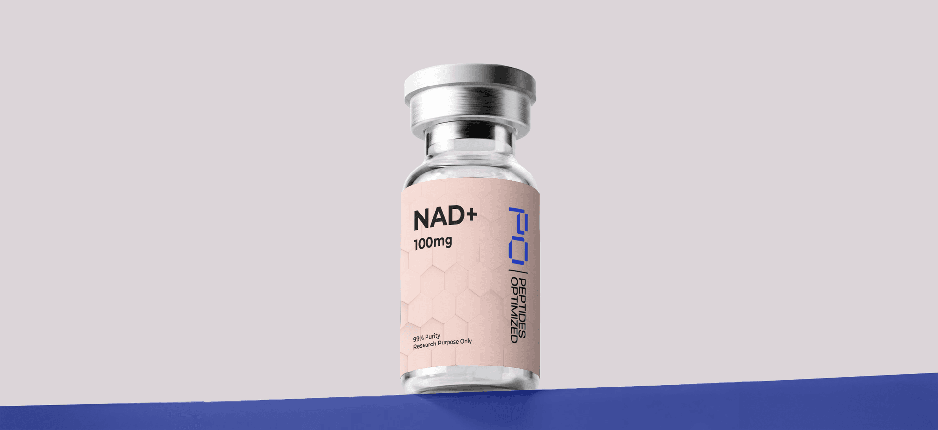 NAD+ research peptide vial - Peptides Optimized